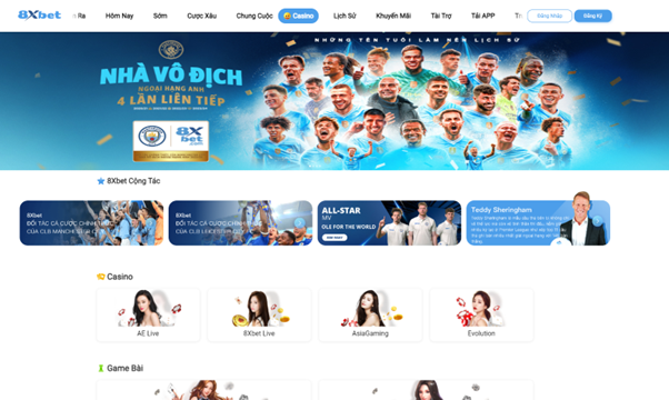 Hướng dẫn lựa chọn link vào 8xbet