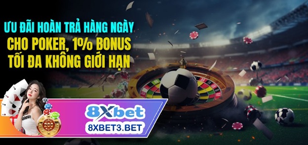 Các loại trò chơi bài trực tuyến tại 8xbet